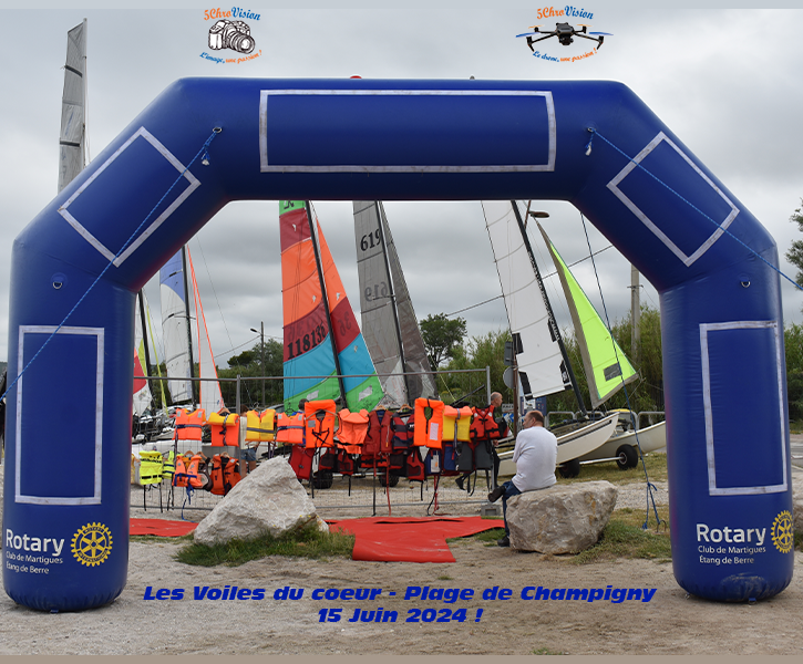 5CHROVISION By 5CHRONICITE - Les Voiles du Coeur 2024 - Plage de Champigny