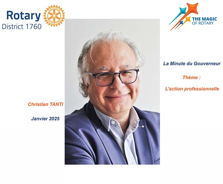5CHROVISION By 5CHRONICITE - La minute du Gouverneur - L'action professionnelle