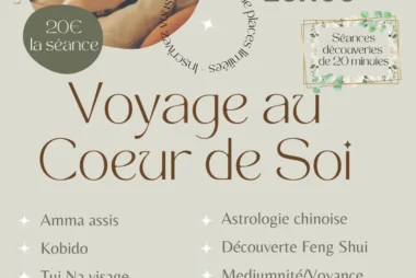 5CHRONICITE - HARMONIEUSEMENT VOTRE - Affiche Voyage au coeur de soi
