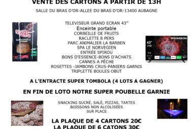 5CHRONICITE - Loto des Pecheurs 2026 AMAP13