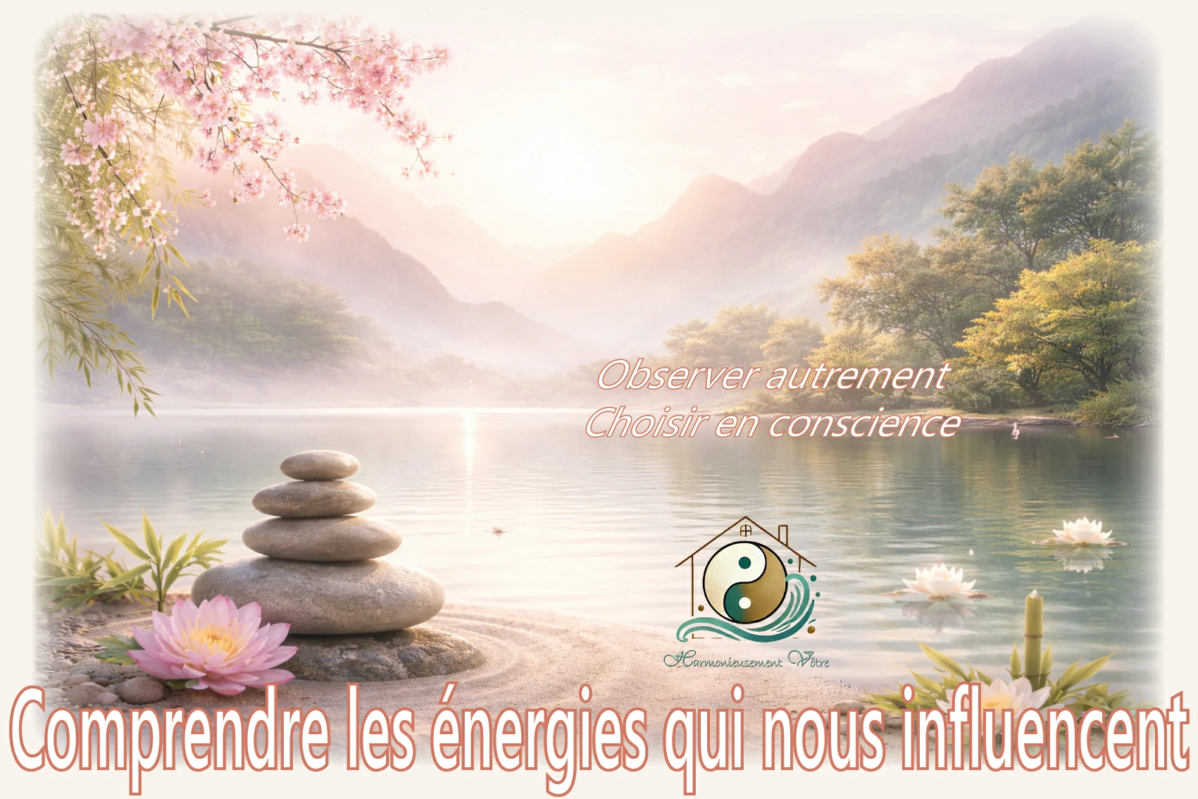 5CHRONICITE - HARMONIEUSEMENT VOTRE - Atelier Feng Shui – Arts taoïstes - Comprendre les énergies qui nous influencent par Laurence Trégoat - Harmonieusement Vôtre